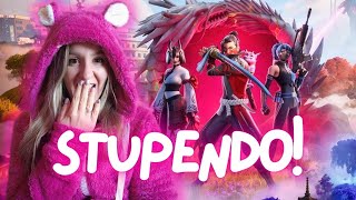 FORTNITE REACTION al CAPITOLO 6 e PASS BATTAGLIA 😻🎮  Il mondo di Pretty [upl. by Ilah516]