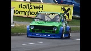 VW Golf Jürgen Halbartschlager at Hill Climb Semriach 20189 [upl. by Bledsoe749]