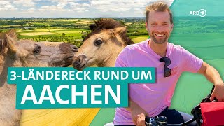 Urlaub im Dreiländereck zwischen Aachen Maastricht und Lüttich  ARD Reisen [upl. by Rea469]