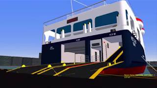 Vehicle Simulator Νησος Σαμος Hellenic Seaways [upl. by Baerl]