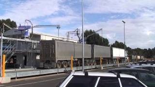 Truck Probe Grain Sampler  Samplex CS6000 in operation at CBH Chadwick Western Australia [upl. by Coreen756]