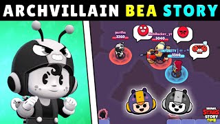 The Story Of Archvillain Bea Episode  1  Brawl Stars Story Time [upl. by Venterea10]