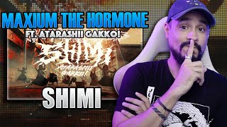 MAXIMUM THE HORMONE  SHIMI ft ATARASHII GAKKO  Reaccion Español [upl. by Neeuq]