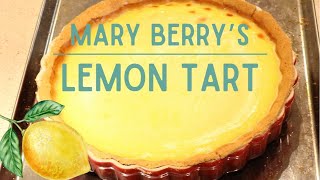 Mary Berry’s Lemon Tart 🍋  Montvale Bakes [upl. by Burny]