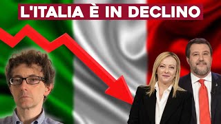 IL DECLINO dellITALIA in 30 MINUTI ANALISI SPIETATA con MARIO SEMINERIO [upl. by Tijnar]