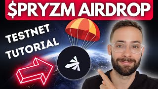 PRYZM Airdrop Guide Testnet Airdrop [upl. by Nierman]