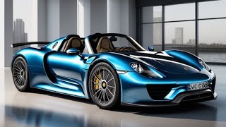 New 2025 Porsche Spyder 918 First Look Finally [upl. by Eenehs]