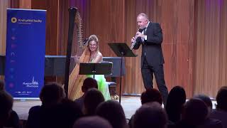 ÁSTOR PIAZZOLLA LA FORTEZZA DEI GRANDI PERCHÉ Oboe and Harp [upl. by Janus]