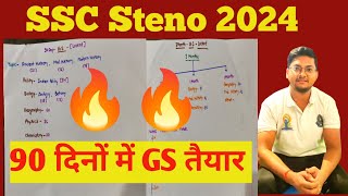 SSC Steno 90 days Stretagy for GS Chart ।। crack ssc steno in first attempt [upl. by Brit405]