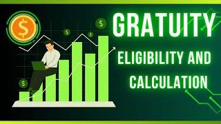 Gratuity Eligibility and calculation Simplified  Gratuity amount kaise calculate kare [upl. by Vladi]