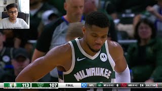 Bucks Choke AGAIN Celtics VS Bucks HIGHLIGHTS NBA 202425 REACTION [upl. by Prager]