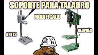 Soporte para Taladro modificado [upl. by Ahsatam]