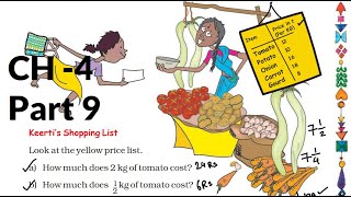 Maths Magic Class 5  Ch 4  Part 9  Keerti’s Shopping List Mixed Fractions in Hindi [upl. by Ko767]