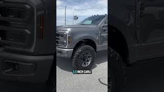 Carbonized Gray 2024 Ford F350 Platinum 35” Carli EVenture LIFTED [upl. by Lamrouex]