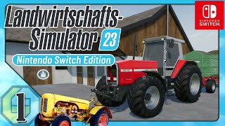 Landwirtschafts Simulator 23 Lets Play ★ 1 ★ Erstmal ohne Tutorial starten ★ Switch ★ Deutsch [upl. by Aerdua]