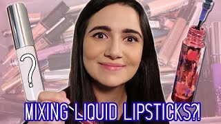 Mixing All My Liquid Lipsticks Together [upl. by Briggs]