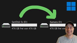 Datenträger umbenennen – Windows 11  Tutorial [upl. by Heymann]