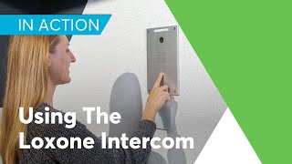 Using the Loxone Intercom [upl. by Shirl488]