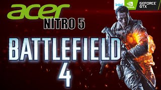 Battlefield 4 All Settings Test Acer Nitro 5 GTX1650 i5 9300H 16GB RAM [upl. by Nisen]