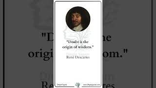 3 Enlightening Quotes of Descartes ✨🔮✨ René Descartes  Dinginyasamcom philosophy descartes [upl. by Starinsky]