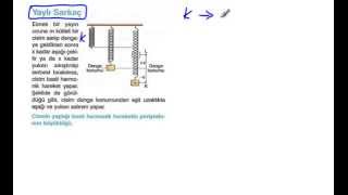 12 SINIF BASİT HARMONİK HAREKET 4 LYS [upl. by Isidor]