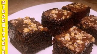 The Best Fudgy Brownie RecipeChocolate BrownieWithout oven Brownie RecipeMirah kitchen [upl. by Maurine]