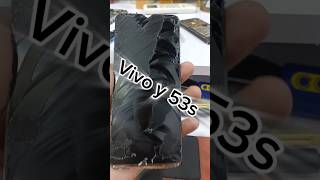 vivo y 53s front Glass Catting price 900 [upl. by Neffirg]