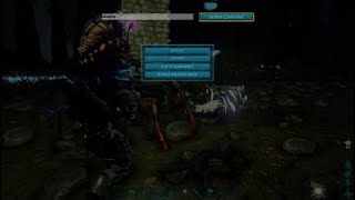 ARK Survival Evolved Aberration Taming My First High Lv Aberrant Pulmonoscorpius [upl. by Anerat496]