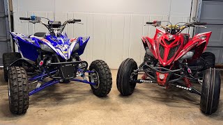 YFZ450R vs Raptor 700 Buyers Guide [upl. by Suehtomit]