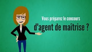 Vidéo Préparation concours agent de maîtrise – Carrières publiques [upl. by Ecreip]