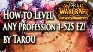 Get Ready for Mists of Pandaria ALL Profession Leveling 1525 Guides  Get Your Level On [upl. by Abebi113]