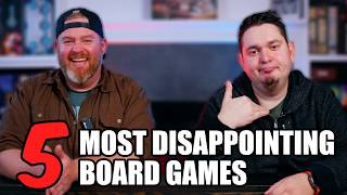 Top 5 Most Disappointing Board Games [upl. by Atsok]