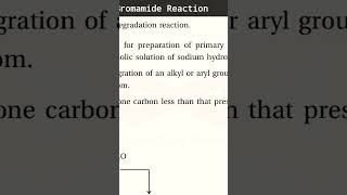 Hoffmann Bromamide Teaction [upl. by Nylahs]