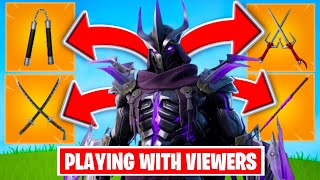 🔴 FORTNITE LIVE PLAYING WITH VIEWERS fortnitelive [upl. by Kakalina]