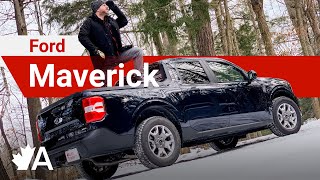 2022 Ford Maverick Review Versatility Champ [upl. by Ahsiemac421]