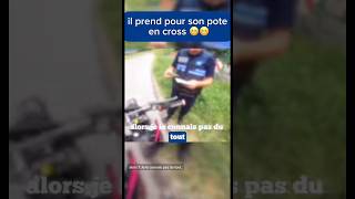 arrestation en moto cross 👮🚨😱 moto police roadrage [upl. by Tager]