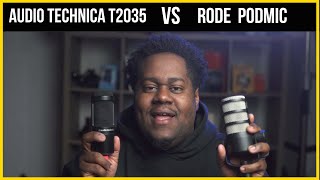 Rode PodMic VS Audio Technica 2035 Mic Battle  Just Shoot Challenge  Day 22 [upl. by Conner]