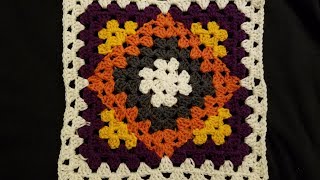 Kaleidoscope Granny Blanket Crochet Along pt 1 [upl. by Herson]