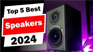 Top 5 BEST PC Speakers in 2024 [upl. by Rihsab556]