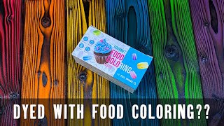 Can You Dye Wood with Food Coloring [upl. by Araem]