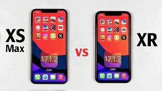 iPhone XS Max vs iPhone XR SPEED TEST  Which Should You Buy in 2024   iOS 1712 [upl. by Aramak227]