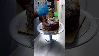 Chocolate coffee cake design shortvideo cake [upl. by Castro792]