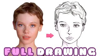 The Secret to Master Portrait Drawing is All Hidden within the Basic Shapes [upl. by Hessney]