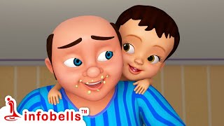 Putta Papa Putta Papa Mittai Tindiddiya  Kannada Rhymes for Children  Infobells [upl. by Anilet]