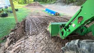 John Deere 5410 tractor loader review [upl. by Yekcor818]