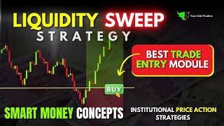 Liquidity Sweep Trading Strategy  Best Trade ENTRY Module 💯  Smart Money Concepts [upl. by Nevsa]