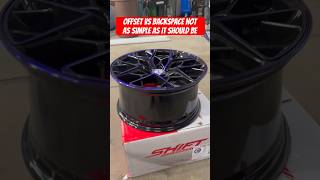 Offset vs Backspacing explained and why it makes no sense rims wheels offset hotrod chevy [upl. by Drehcir]