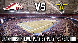 Birmingham Stallions vs San Antonio Brahmas UFL Championship Game Live PlaybyPlay amp Reaction [upl. by Analle]