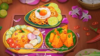 STAGE 64 amp STAGE 65 NASI MIE GORENG INDONESIA BTS Cooking On TinyTAN Restaurant [upl. by Nalo]