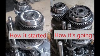 Fixing Input Shaft Bearing Problem in Scion TC EB60 Transmission Inside of an Mr2 Spyder [upl. by Talanian]